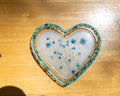 Floral Resin Heart – Trinket Holder & Decorative Keepsake