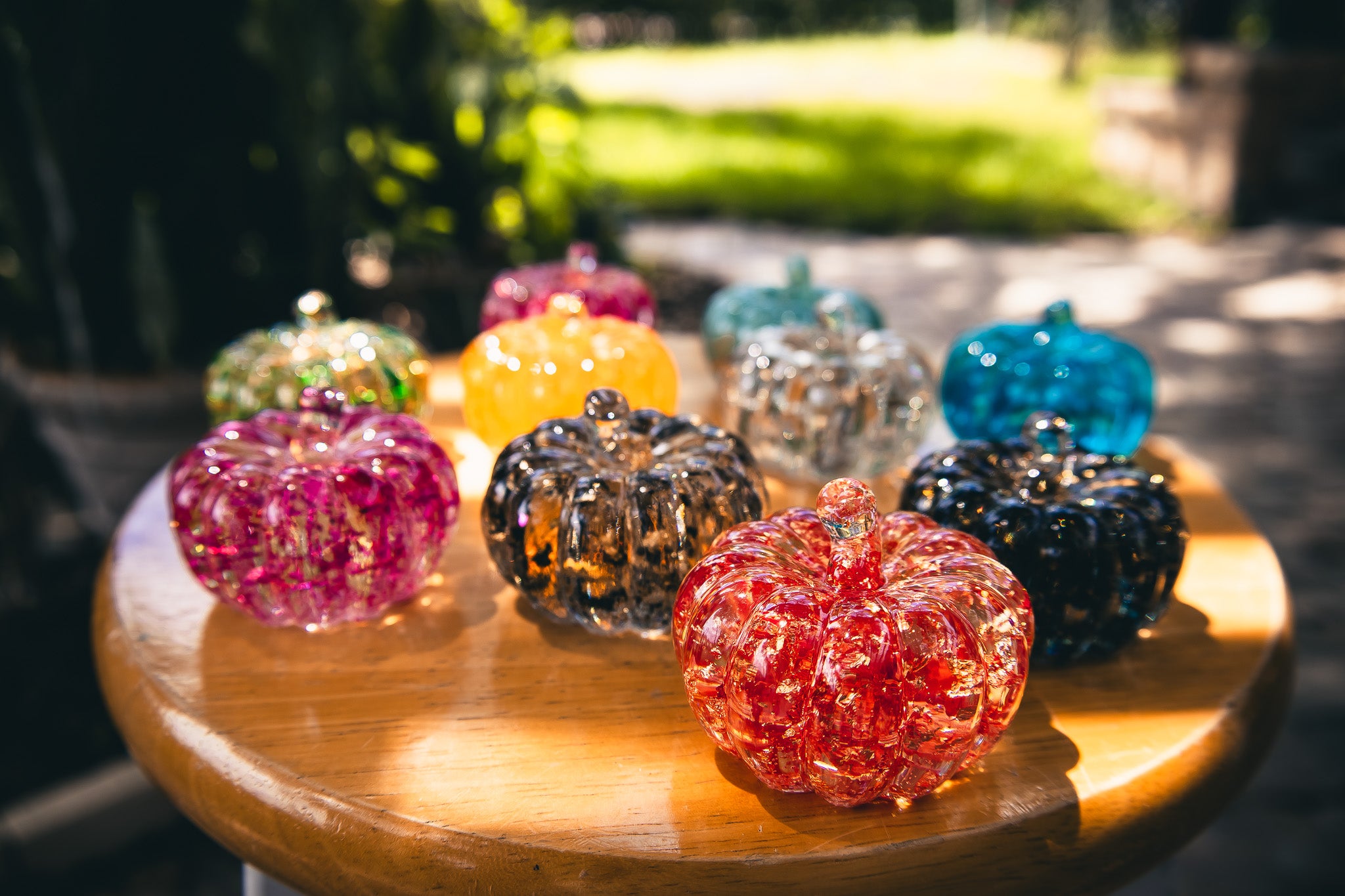 Resin Pumpkin Paperweights