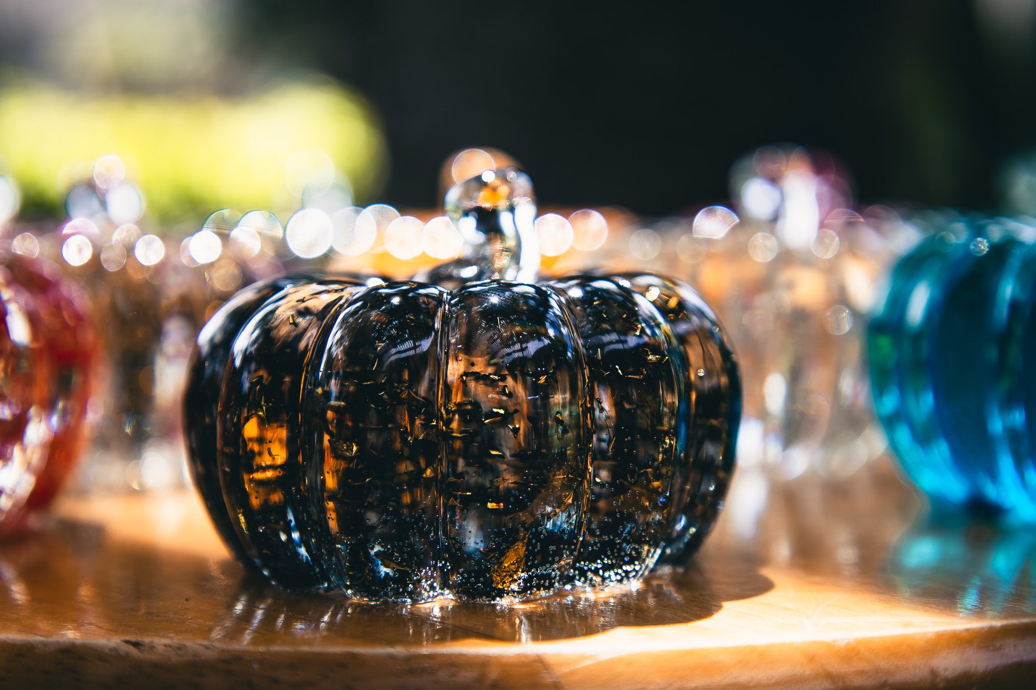 Resin Pumpkin Paperweights