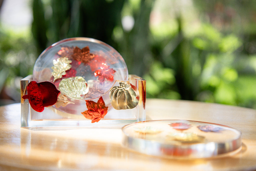 Resin Coaster Set