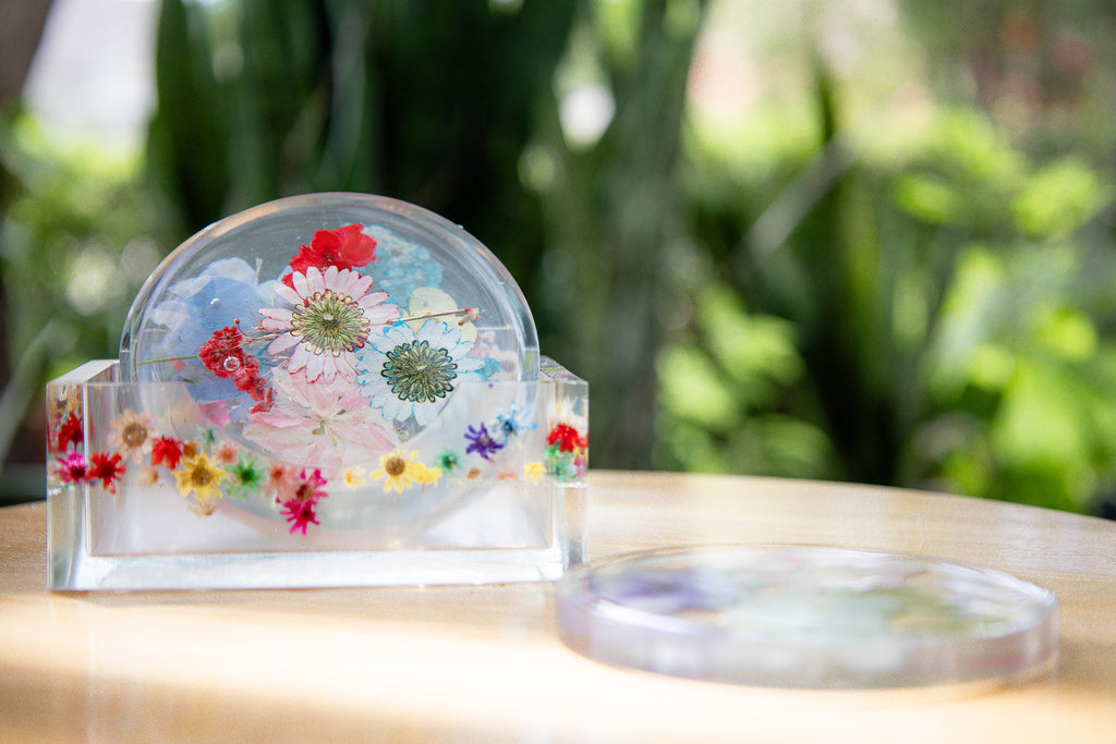Resin Coaster Set