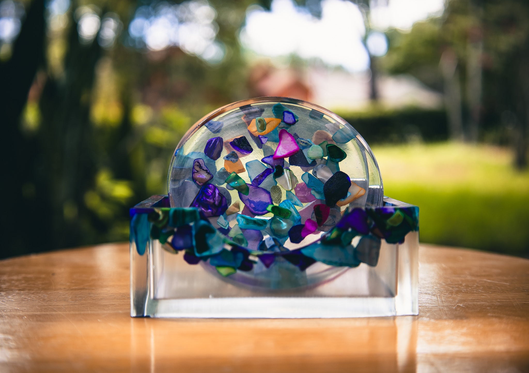 Resin Coaster Set