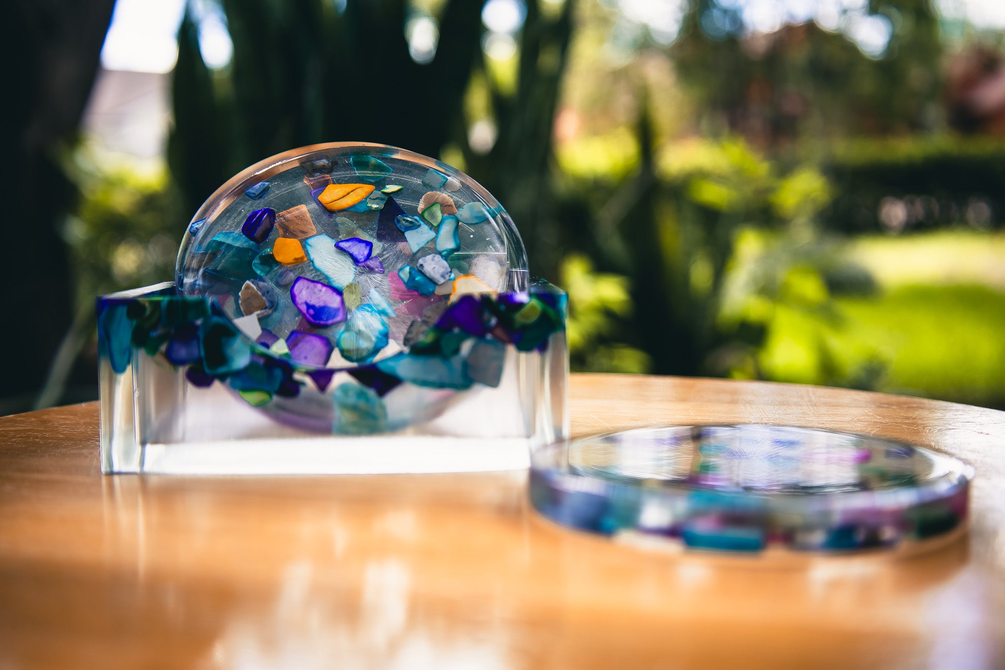 Resin Coaster Set